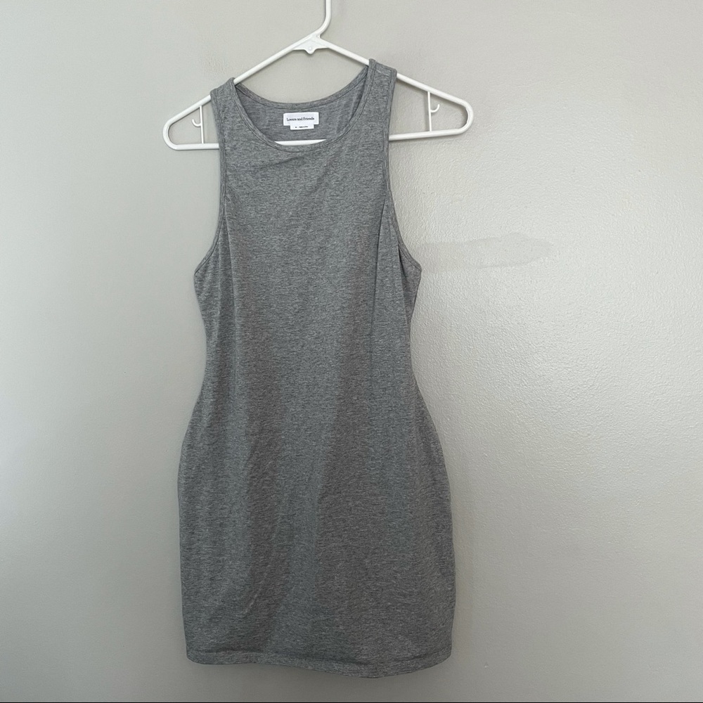 Lovers and Friends women grey Dress size medium